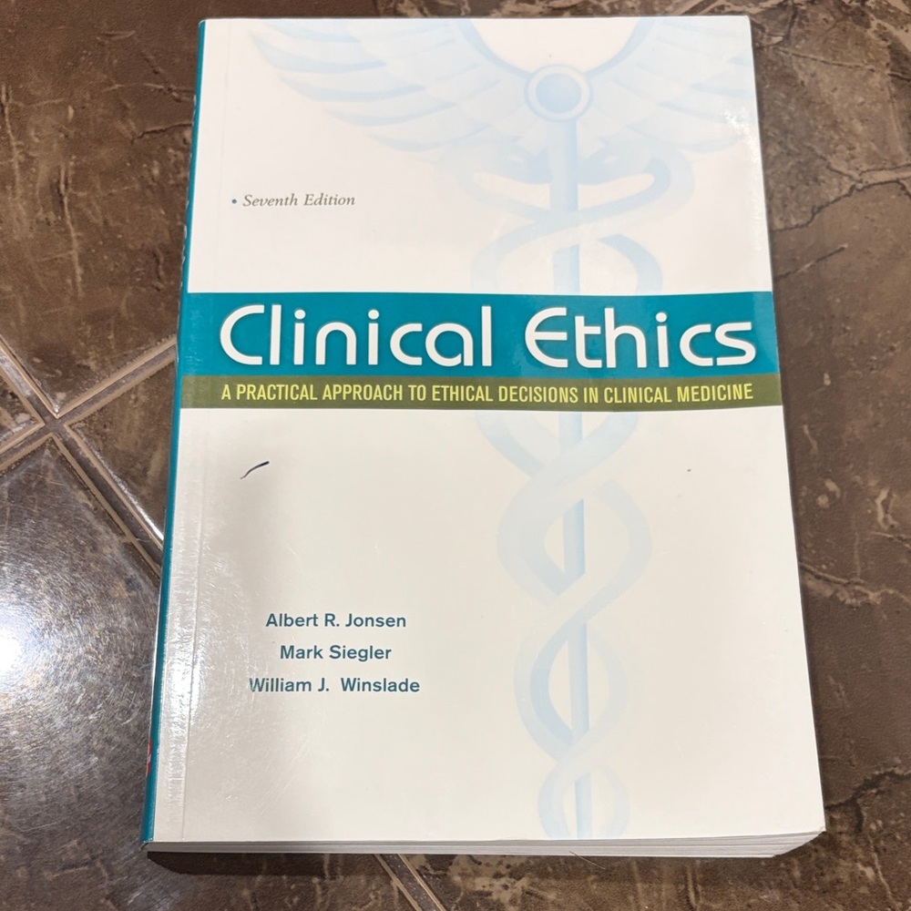 Clinical Ethics Book